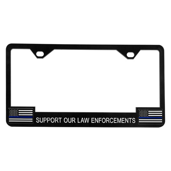 Pilot® - Police Blue First Responder License Plate Frame