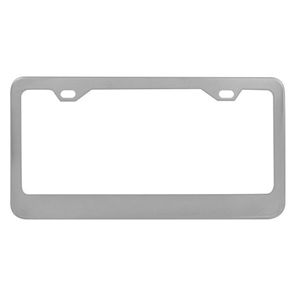 Pilot® - Chrome Plain License Plate Frame