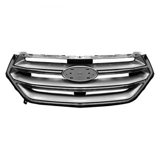 Ford Edge Custom Grilles | Billet, Mesh, CNC, LED, Chrome, Black