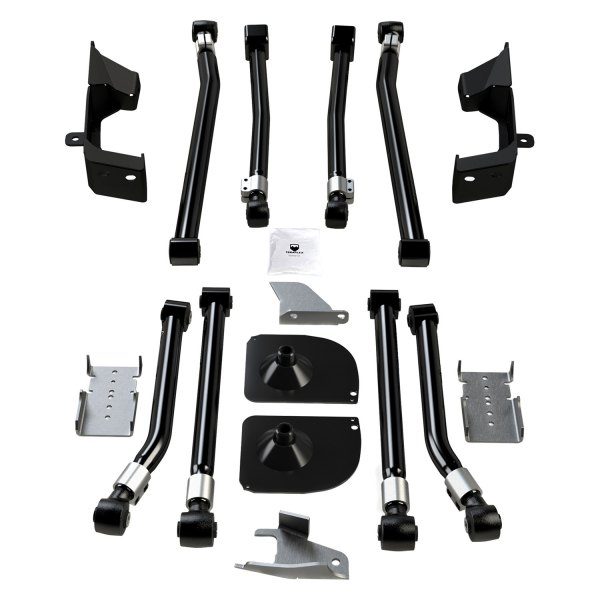TeraFlex® - Alpine™ Front Long FlexArm and 2" Rear Stretch Kit
