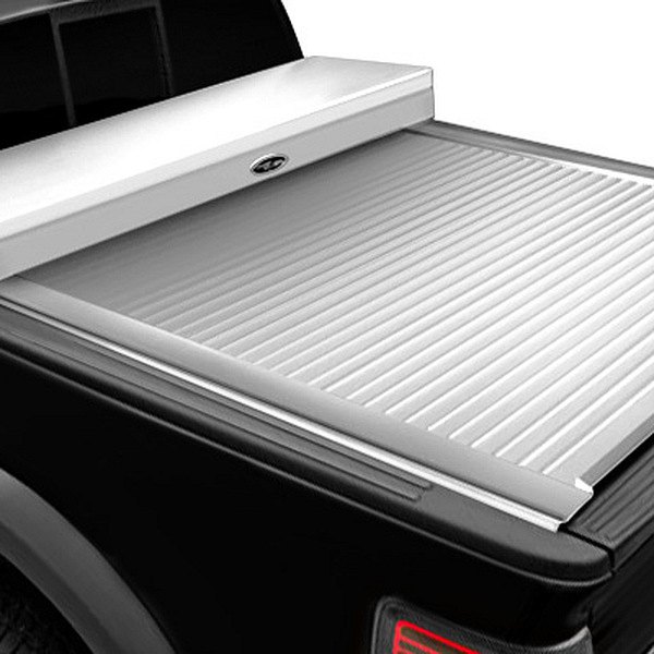 Truck Covers USA® - American Work White Tonneau Cover, Closed