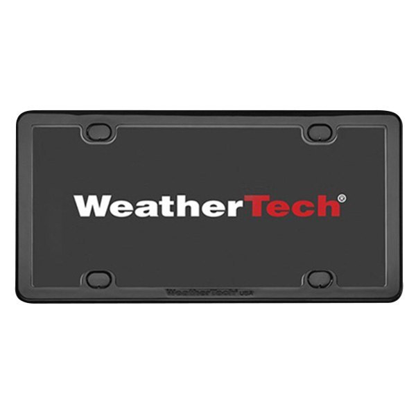 WeatherTech® - PlateFrame® Black License Plate Frame