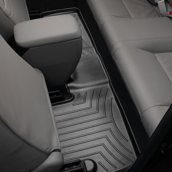2012-2015 Black WeatherTech FloorLiner for Honda Civic Coupe 2nd Row