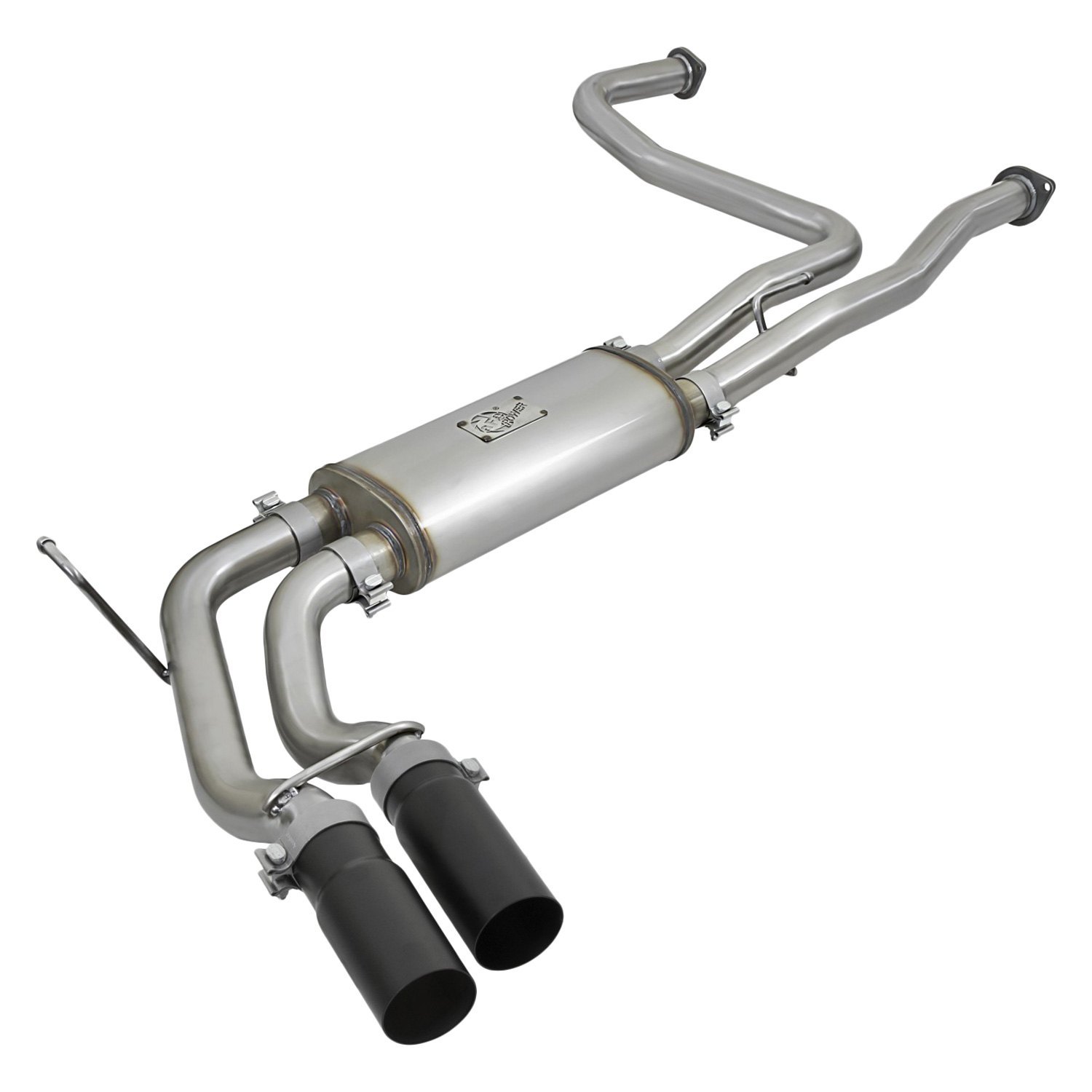For Nissan Titan 04-09 Exhaust System Rebel Series 409 SS Cat-Back