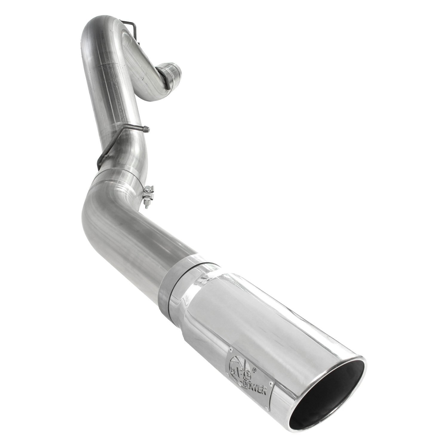 aFe® 49-44041-P - Large Bore HD™ 409 SS DPF-Back Exhaust System with
