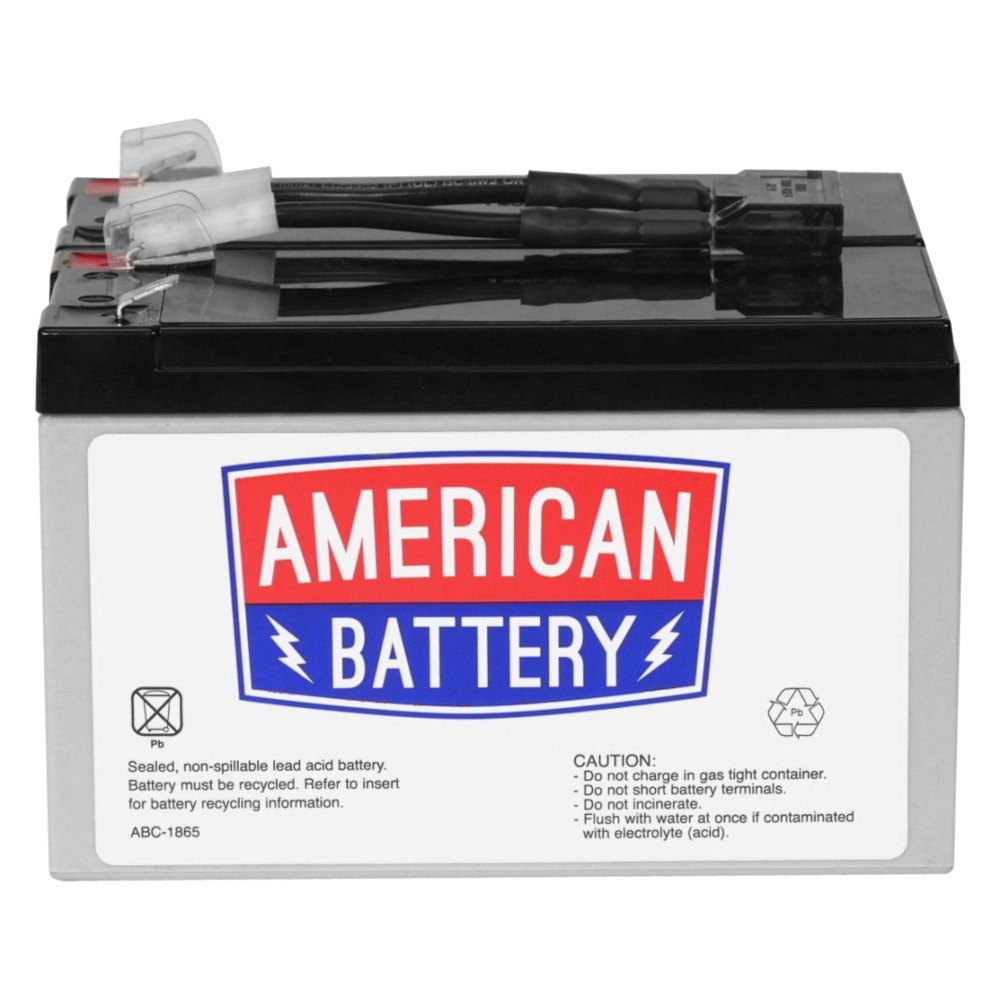 American Battery Company® RBC9 - Maintenance-free Lead Acid Hot 