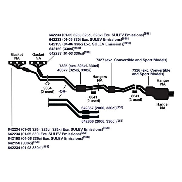 2006 Bmw 325i Exhaust Diagram