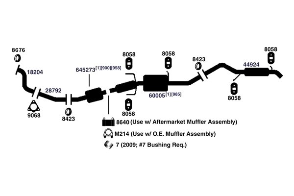 2008 Ford Escape Exhaust System Diagram - Derslatnaback