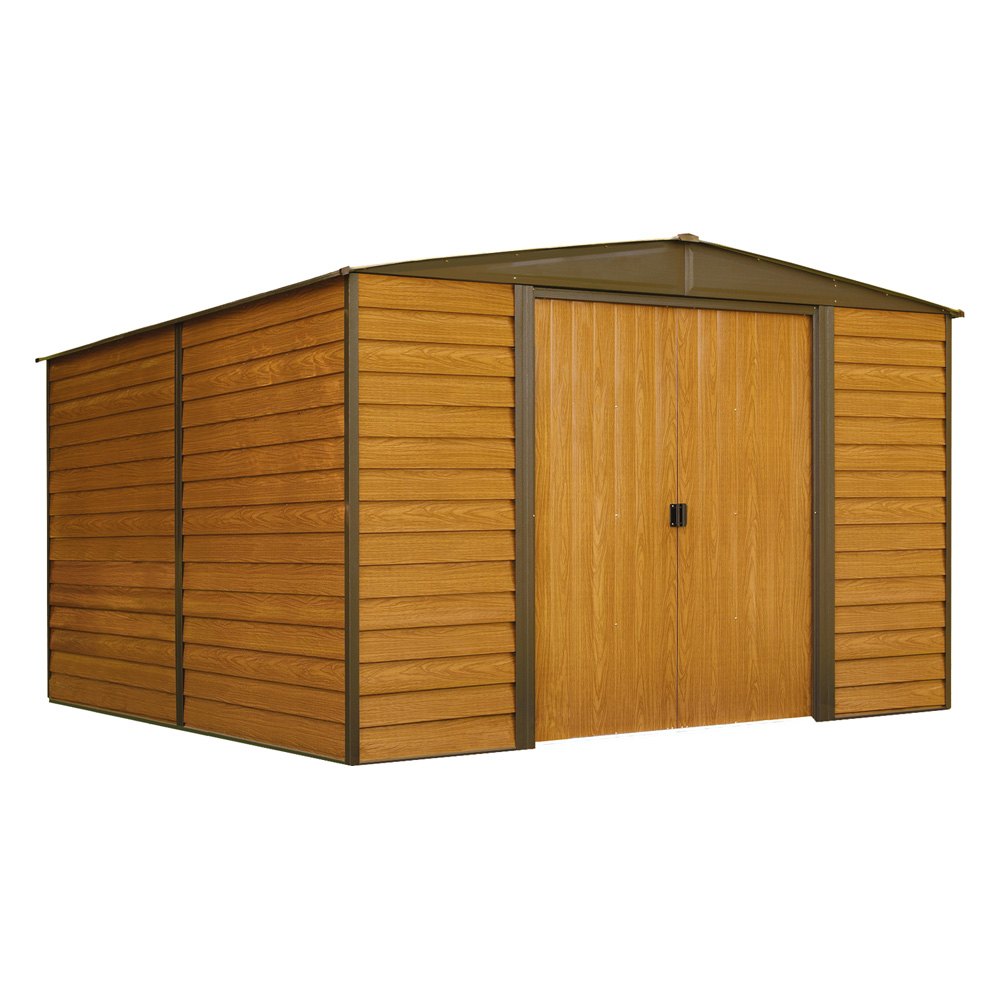 arrow storage® wr1012 - 10' x 12' woodridge shed