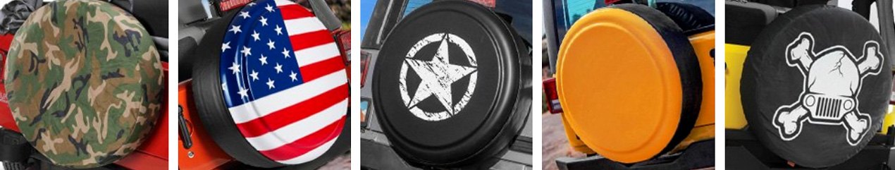 Spare Tire Covers Variety