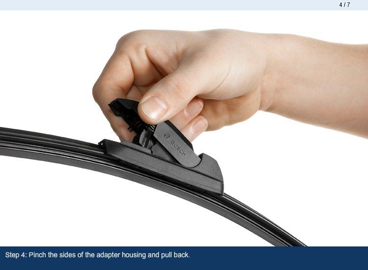 Change Adapter on Bosch Wiper Blades 