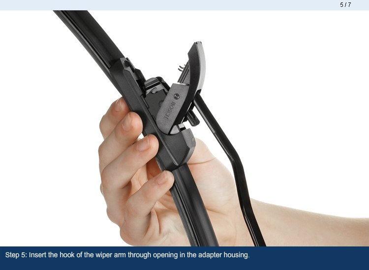 Bosch Icon Wiper Blade Hook Installation