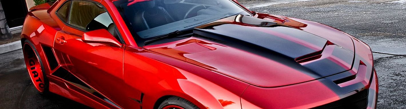2012 Chevy Camaro Custom Hoods Carbon Fiber Fiberglass