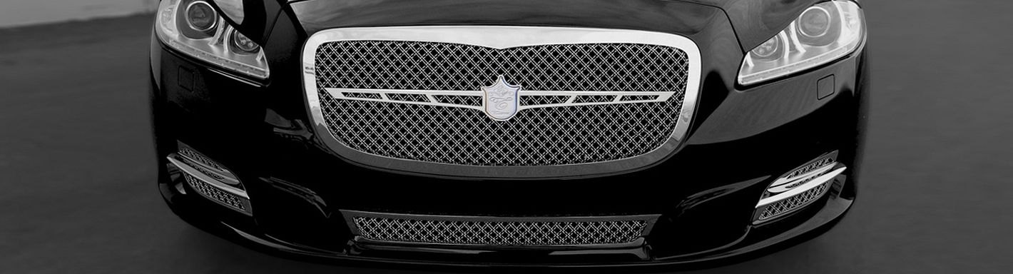 Front Bumper Center Grill Grille For 2012 2013 2014 Jaguar XF w/o Supercharger