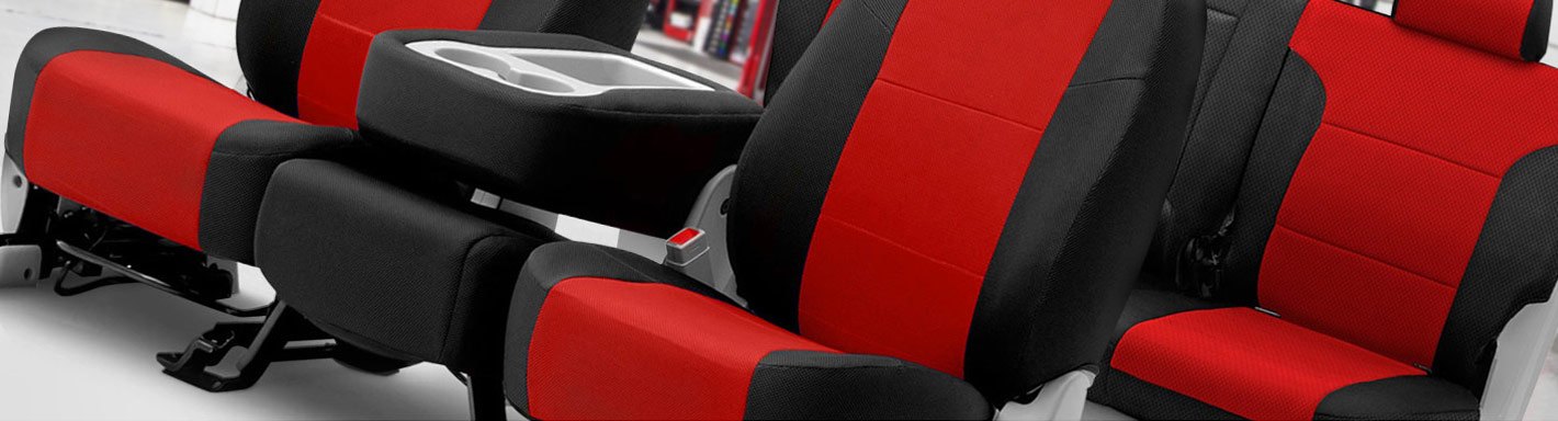 TO FIT A ALFA ROMEO GIULIETTA CAR SEAT COVERS YS 06 ROSSINI SPORTS RED/BLACK