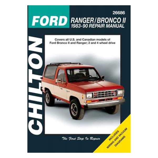 Chilton® Ford Ranger 1986 Repair Manual