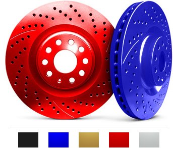 Chrome Brakes® - Drilled and Slotted Rotors