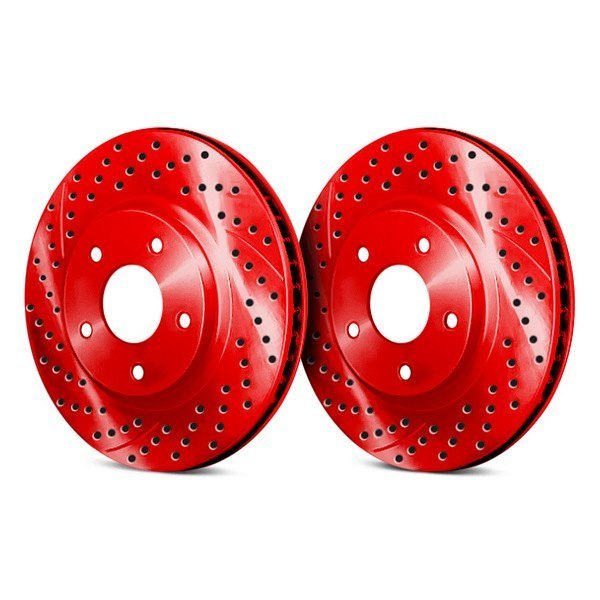 Chrome Brakes® - Drilled and Slotted Brake Rotors