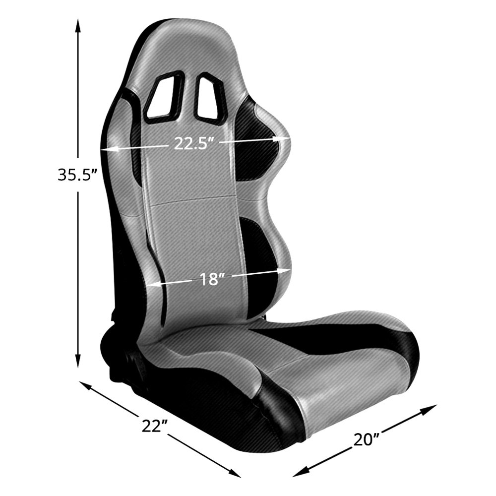 Cipher Auto - CPA1011 Seat Dimensions