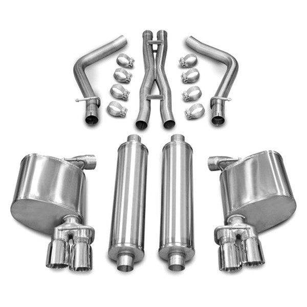 Corsa® - Dodge Charger R/T 2011 Sport™ 304 SS Cat-Back Exhaust System