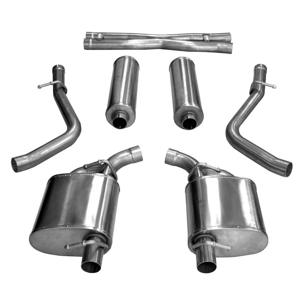 Corsa® - Dodge Charger 2015-2016 Sport™ 304 SS Cat-Back Exhaust System