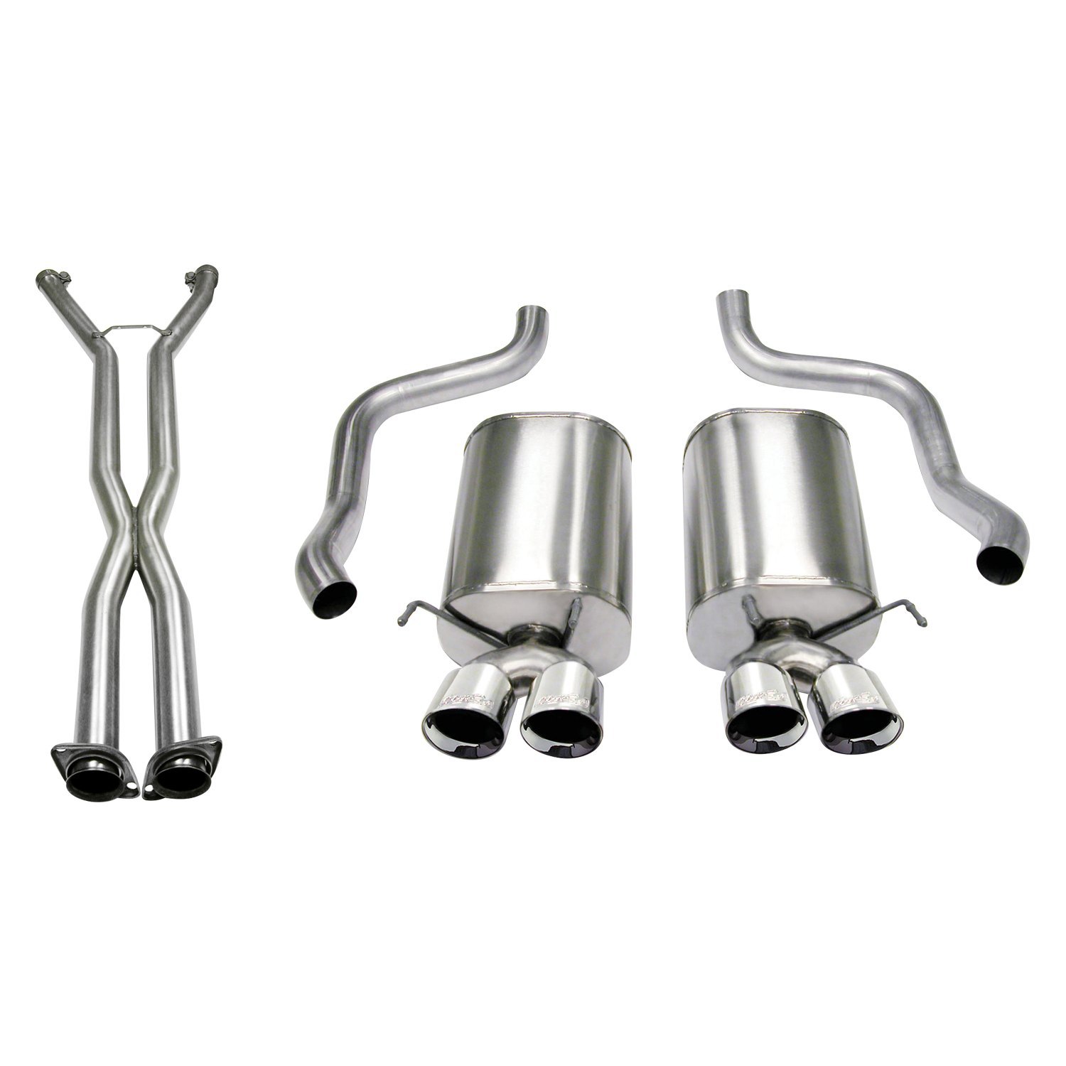 Corsa® - Chevy Corvette 2005 Sport™ 304 SS Exhaust System with Quad