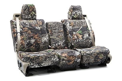 Coverking® - Custom Camouflage Seat Cover with Mossy Oak Brake up Pattern