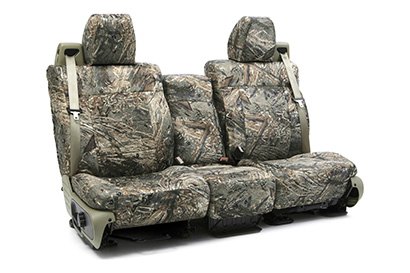 Coverking® - Custom Camouflage Seat Cover with Mossy Oak Duck Blind Pattern