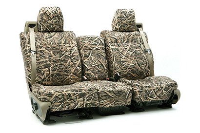 Coverking® - Custom Camouflage Seat Cover with Mossy Oak Shadow Grass Pattern