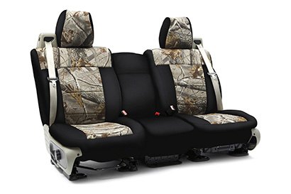 Coverking® - Custom Camouflage Seat Cover with RealTree Hardwoods Pattern