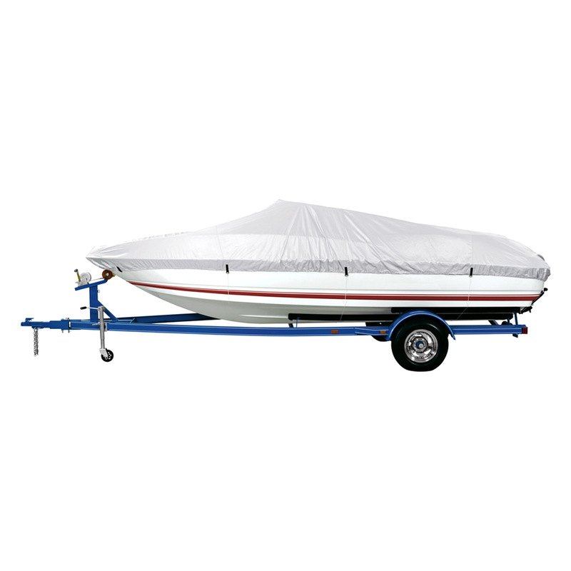 Dallas Manufacturing® - Reflective Polyester Boat Cover Model C 16-18 ...