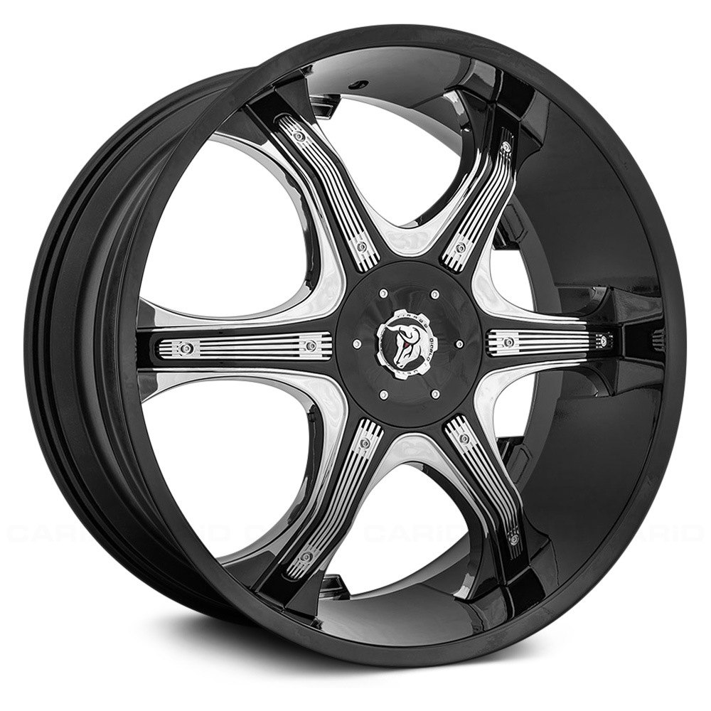 DIABLO® GRILL Wheels Black with Inserts Rims