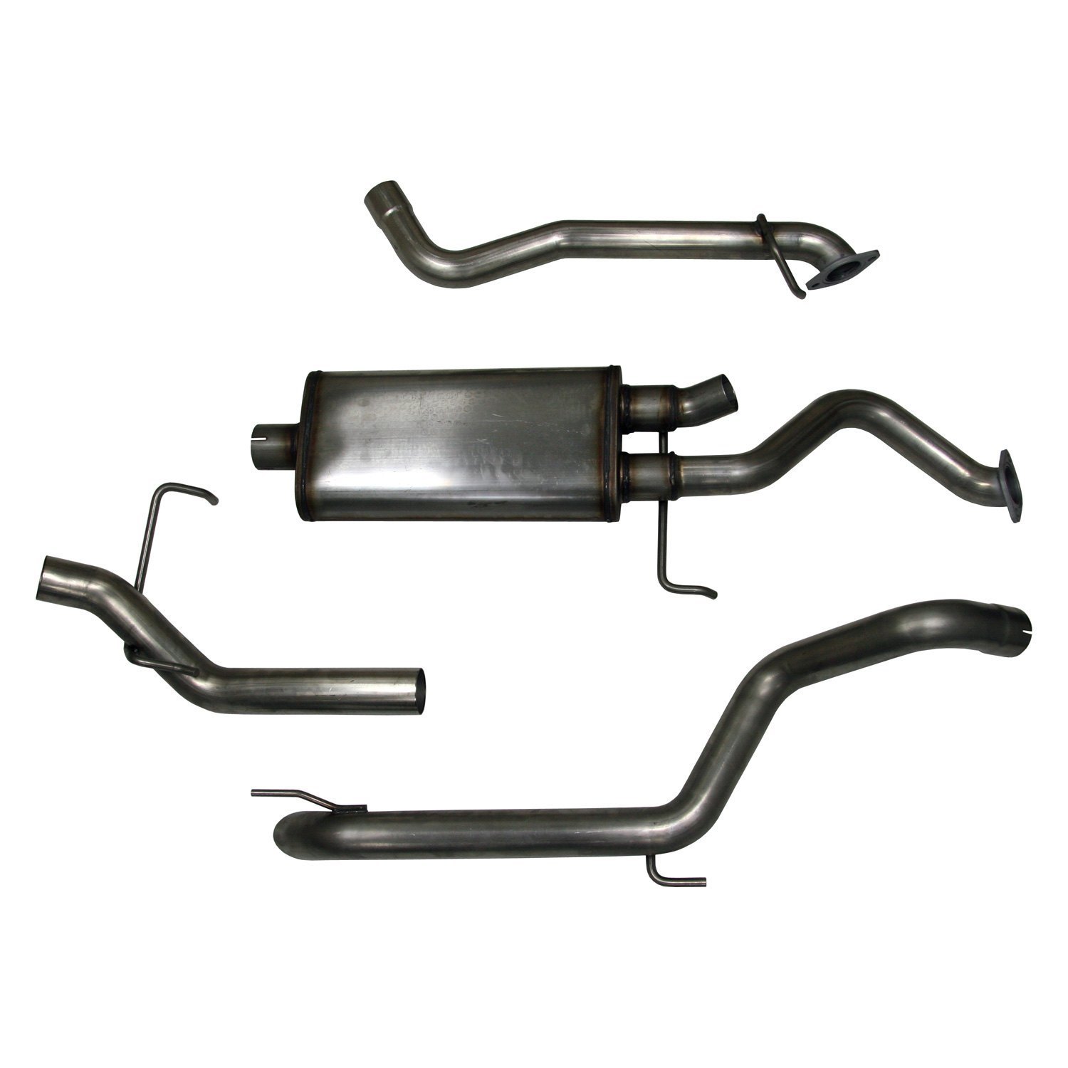For Toyota Land Cruiser 98-05 Exhaust System Stainless Steel Cat-Back