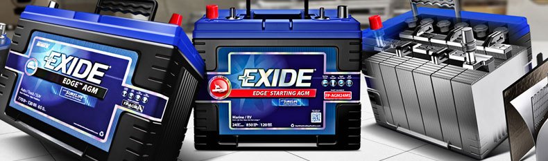 Exide Mx H8l549 Marathon Max Agm Battery