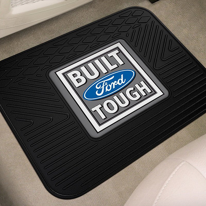 Ford logo garage mats