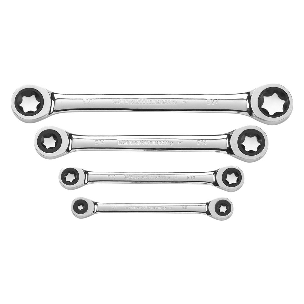 GearWrench® 9224D - Torx Ratcheting Wrench Set (4 pcs)
