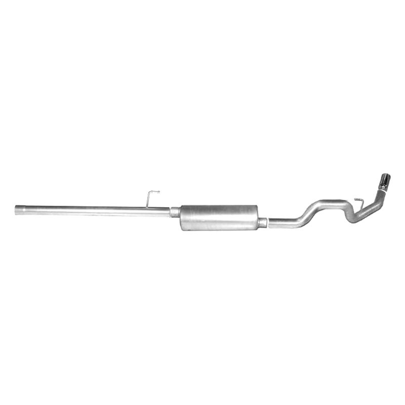 Gibson® - Ford F-150 2013 Swept Side™ Single Cat-Back Exhaust System