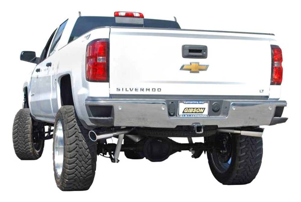 Gibson® - Chevy Silverado 2016-2017 Extreme Dual™ Cat-Back Exhaust