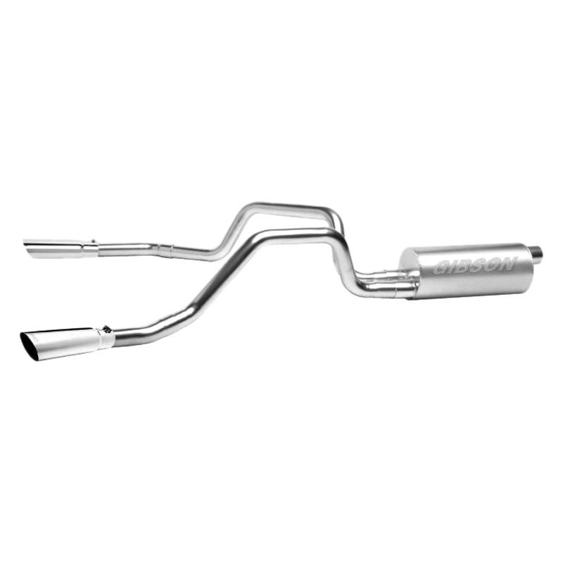 Gibson® 65664 - Split Rear™ Stainless Steel Cat-Back Exhaust System