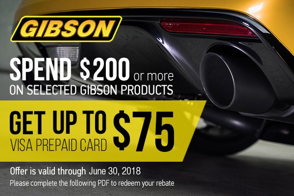 Gibson American Muscle Exhaust System Rebate Ford Mustang Forum