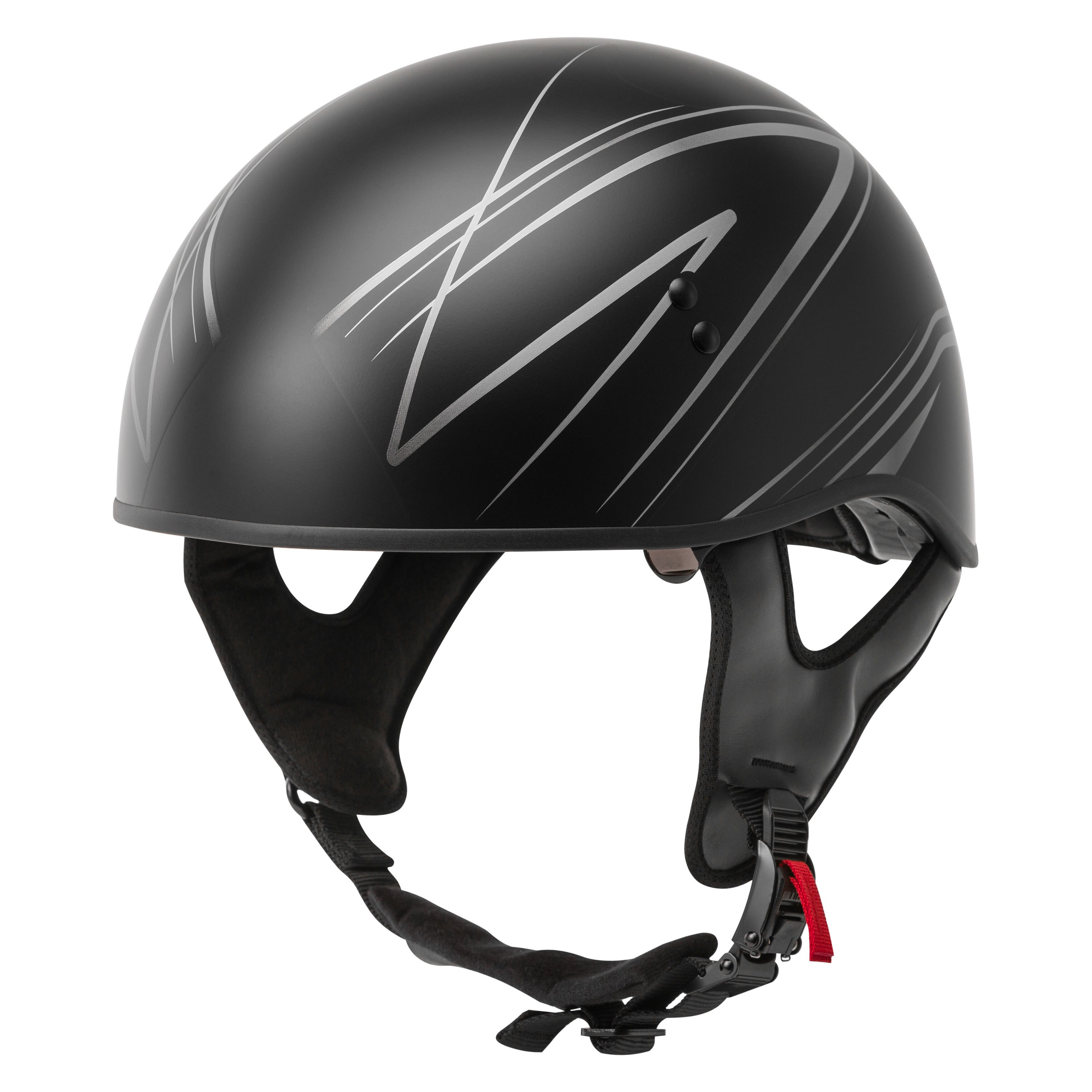 Gmax HH-65 Half Helmet Torque Naked Matte Black Pink | eBay