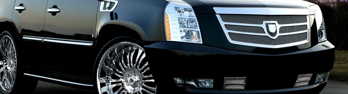 2009 Cadillac Escalade Custom Grilles | Billet, Mesh, LED, Chrome, Black