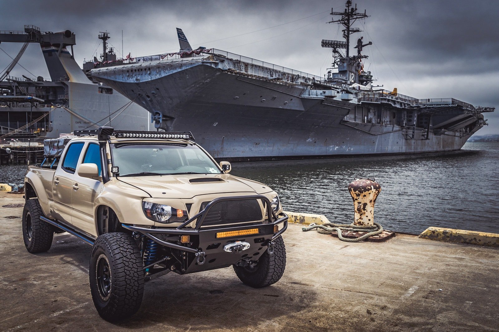 Toyota Tacoma with snorkel - Photo by Grillcraft