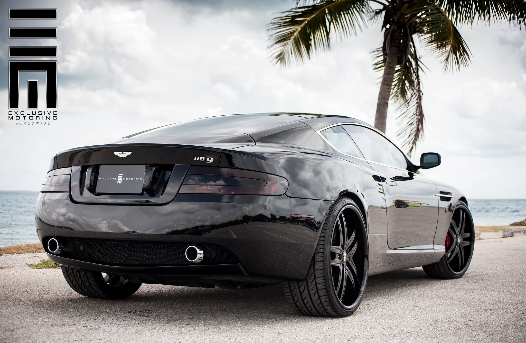 Beautiful rear view of Aston Martin DB9 - Photo by Exclusive Motoring