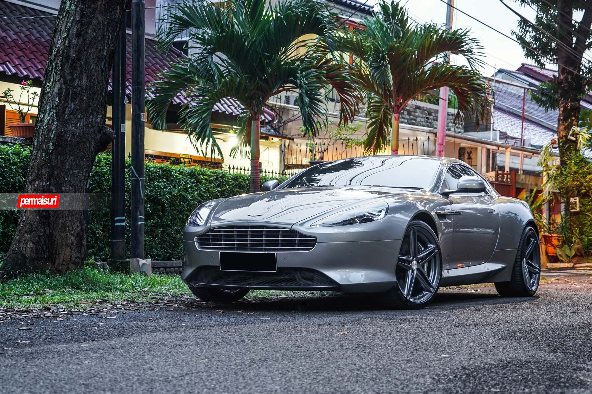 Custom Grille on Aston Martin - Photo by Vossen