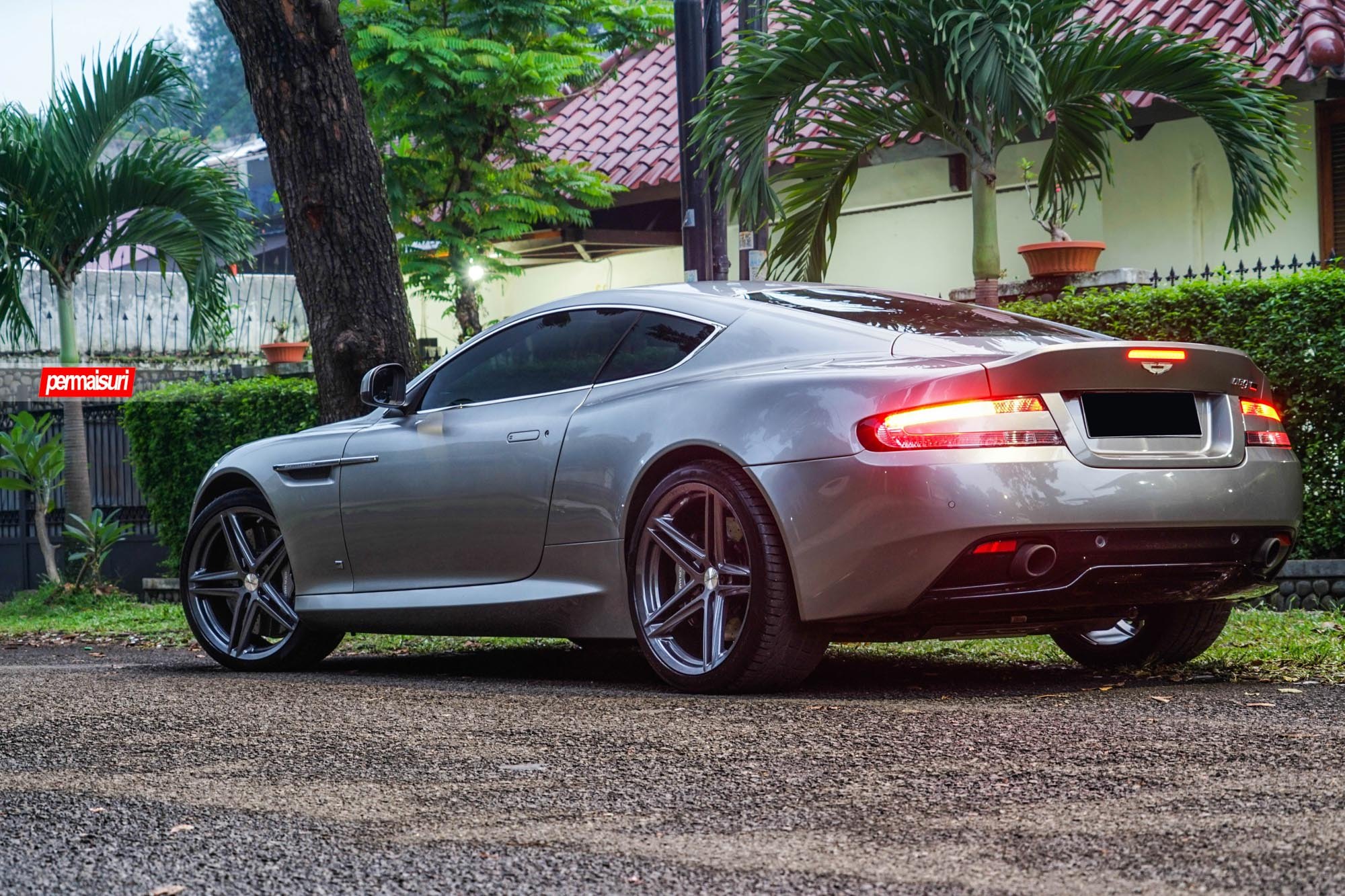 Aston Martin with Aftermarket LED Taillights - Photo by Vossen