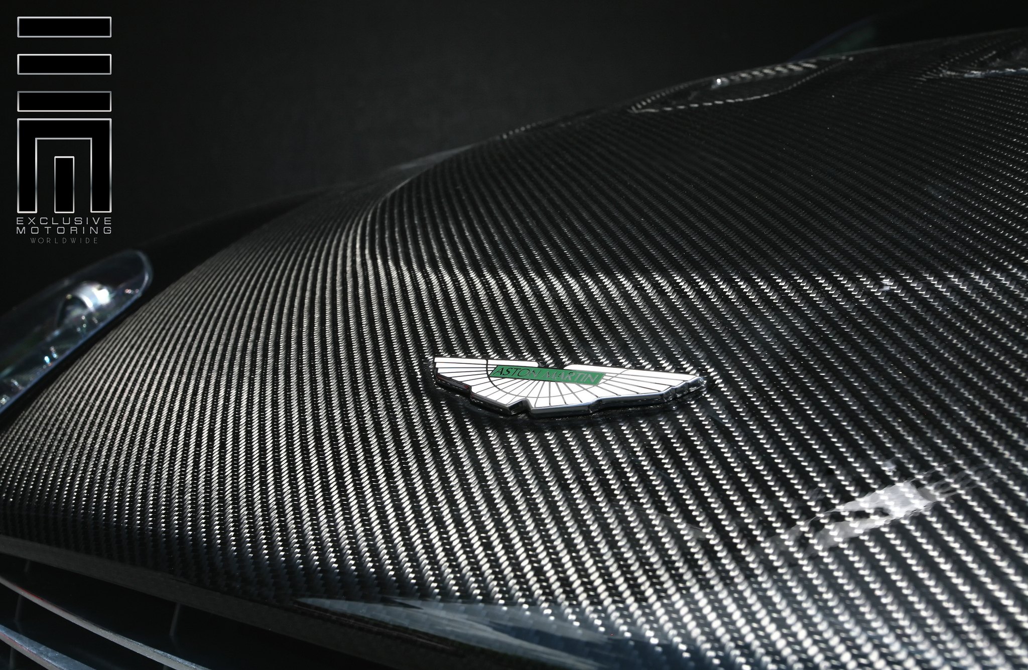 Aston Martin Vantage Carbon Fiber Hood - Photo by Exclusive Motoring
