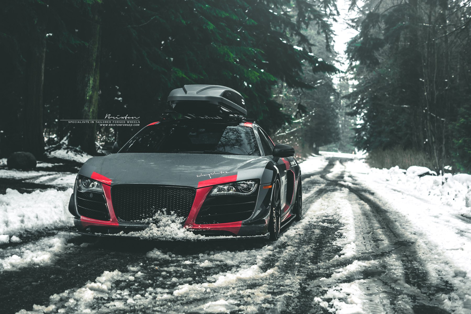 Audi R8 Gains a Custom Paint and Roof Rack — Gallery