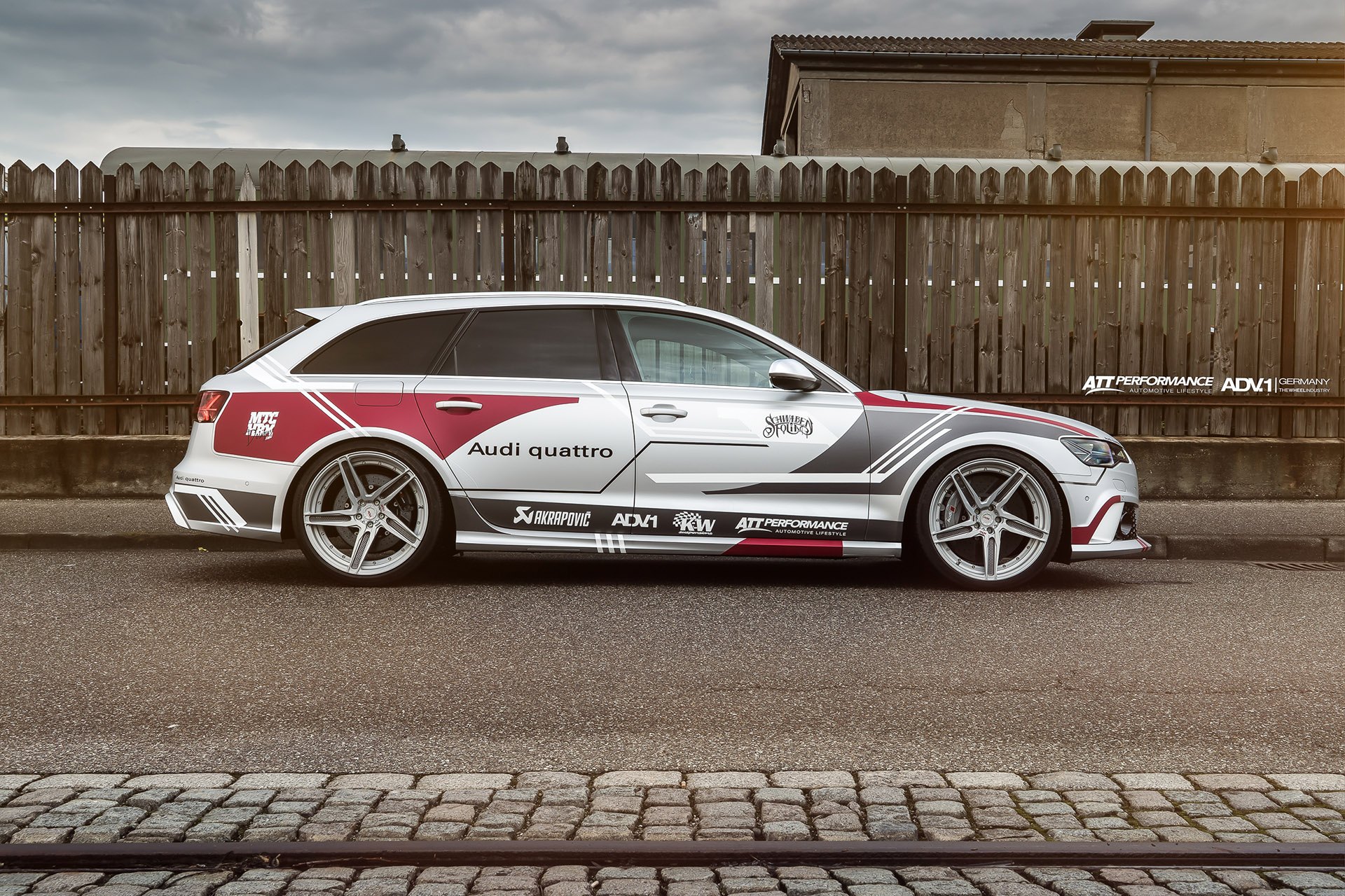 Silver Audi S6 with 21 Inch ADV1 Wheels - Photo by ADV.1