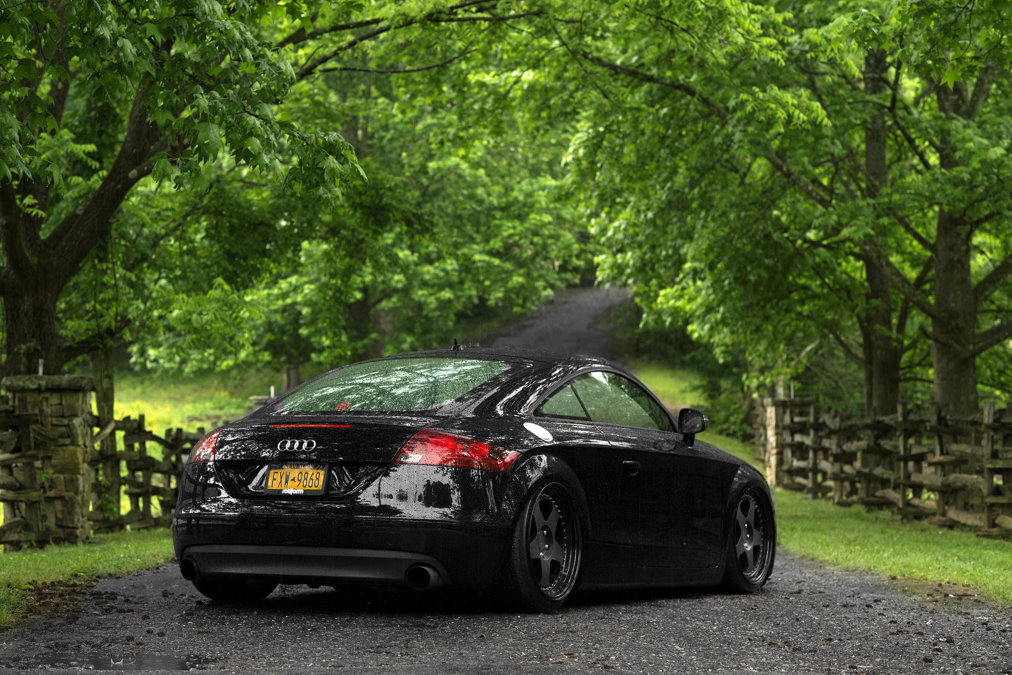 Audi TT on Aftermarket Wheels - Photo by Rotiform